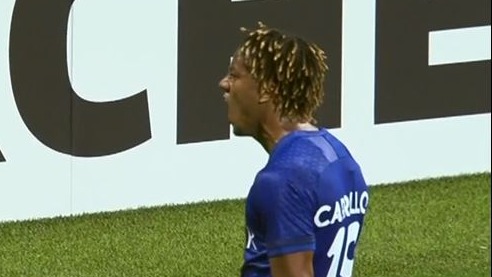 گل اول الهلال به شهر خودرو (کاریو)