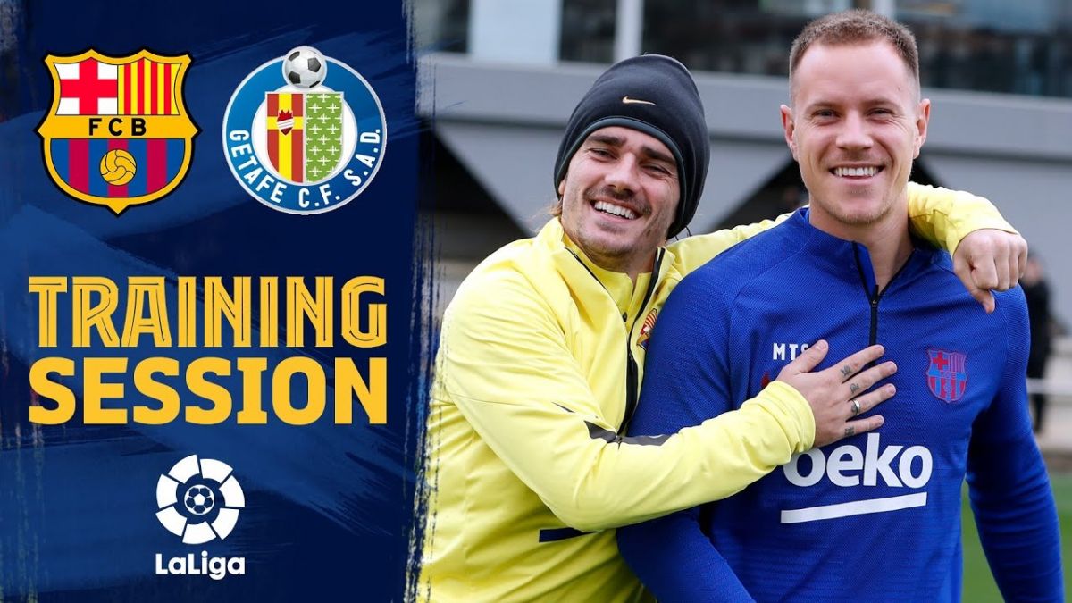 آخرین تمرین بارسلونا برای تقابل با ختافه