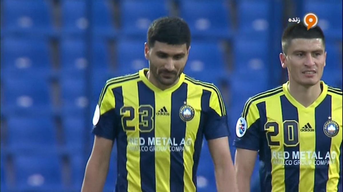 گل سوم پاختاکور به شهر خودرو (اعظمف)