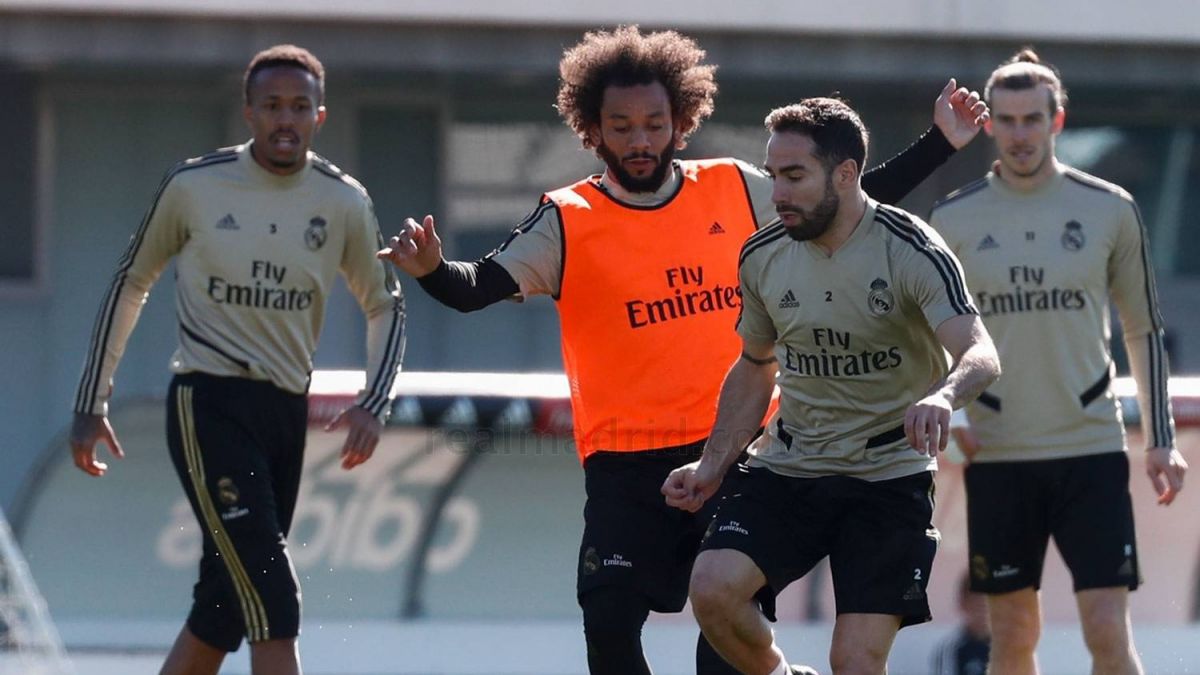 آخرین تمرین رئال مادرید برای تقابل با لوانته