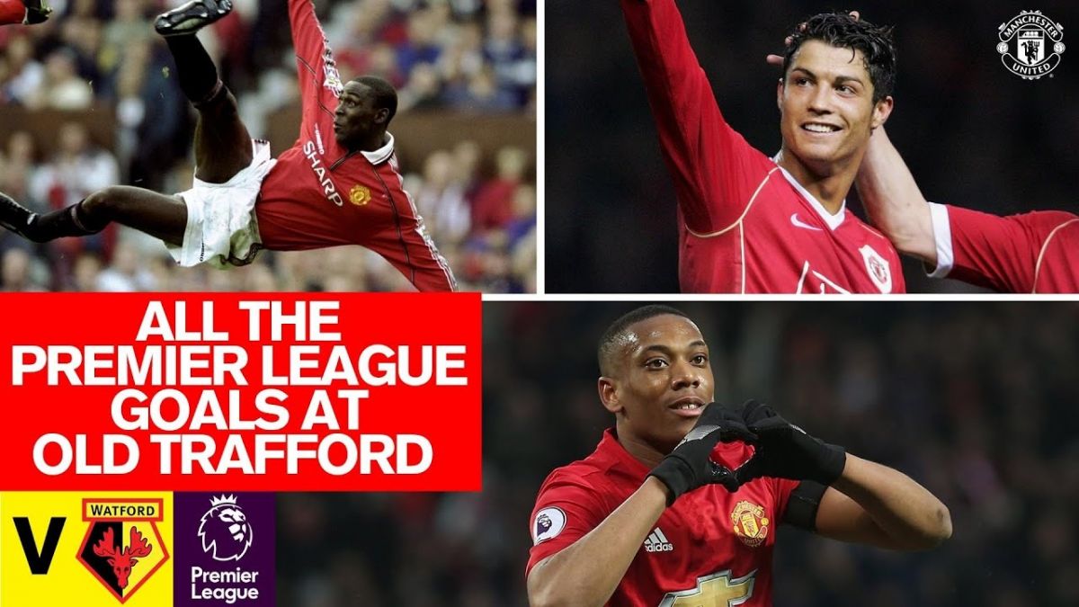 تمام گل های منچستریونایتد مقابل واتفورد در ورزشگاه اولدترافورد