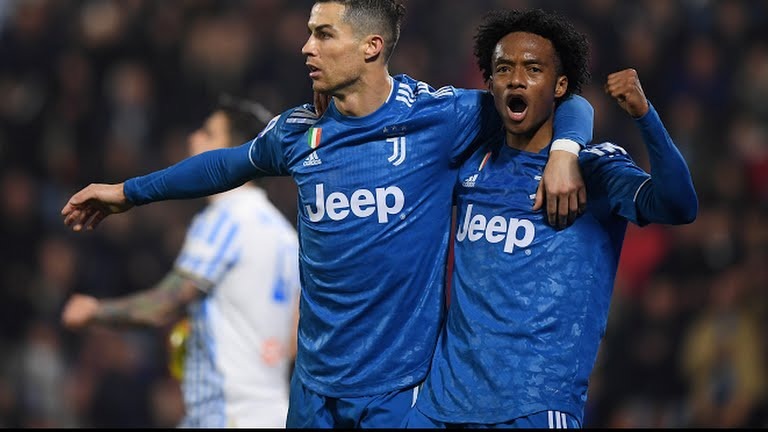 عملکرد رونالدو در بازی اسپال 1-2 یوونتوس