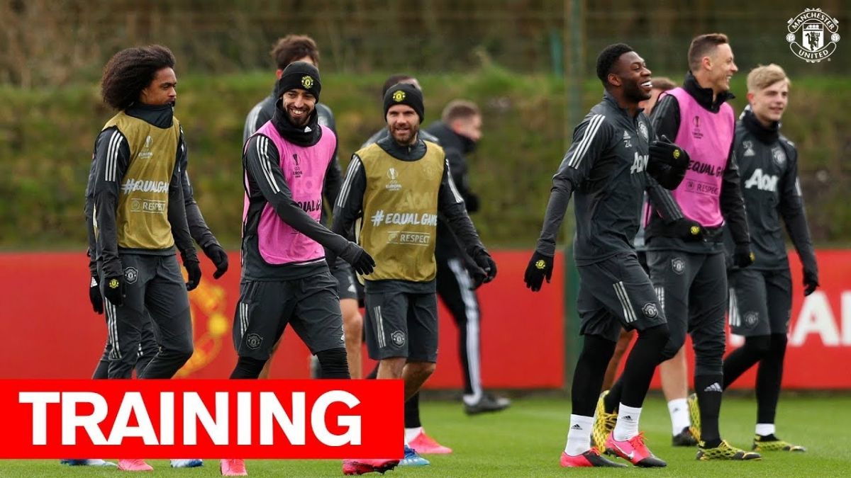 آخرین تمرین منچستر یونایتد برای تقابل با کلوب بروژ