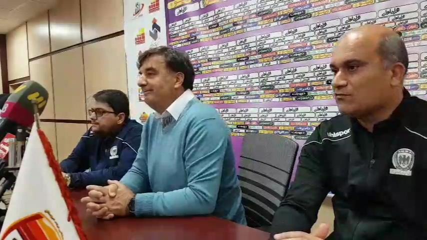اختصاصی/ کنفرانس خبری میشو کریستیچویچ سرمربی شاهین بوشهر بعد از بازی با فولاد خوزستان