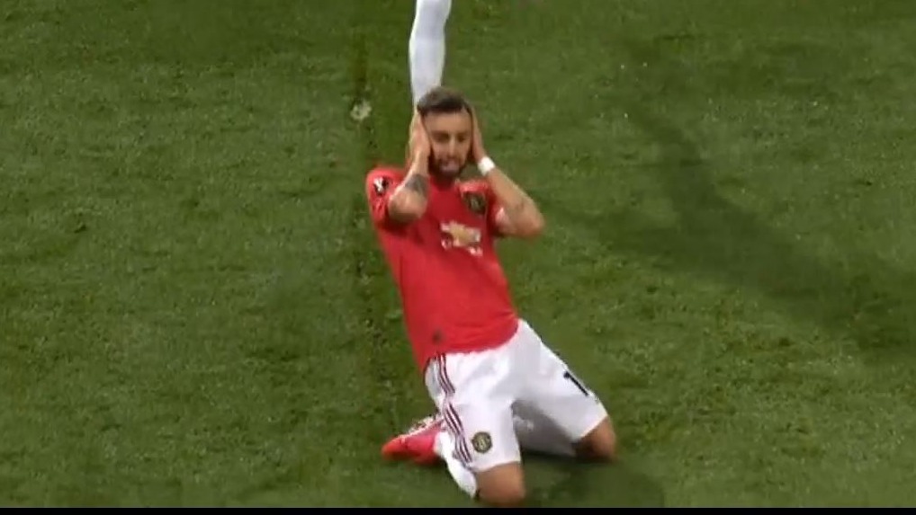 گل اول منچستر یونایتد به کلوب بروژ (برونو فرناندز)