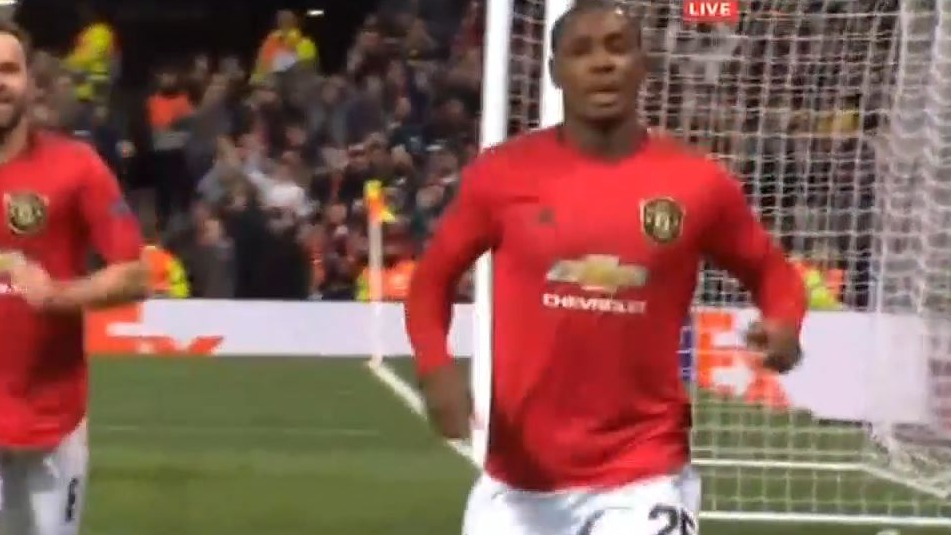 گل دوم منچستر یونایند به کلوب بروژ (اودیون ایگالو)