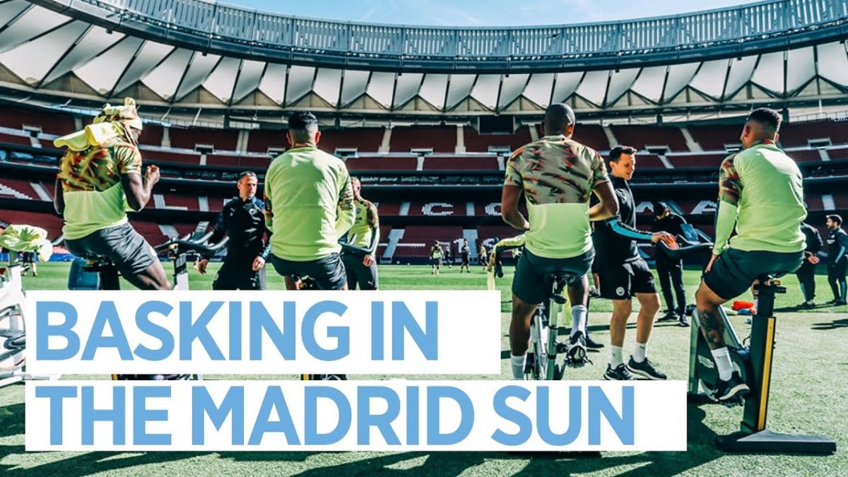 اولین تمرین منچستر سیتی پس از برتری برابر رئال مادرید