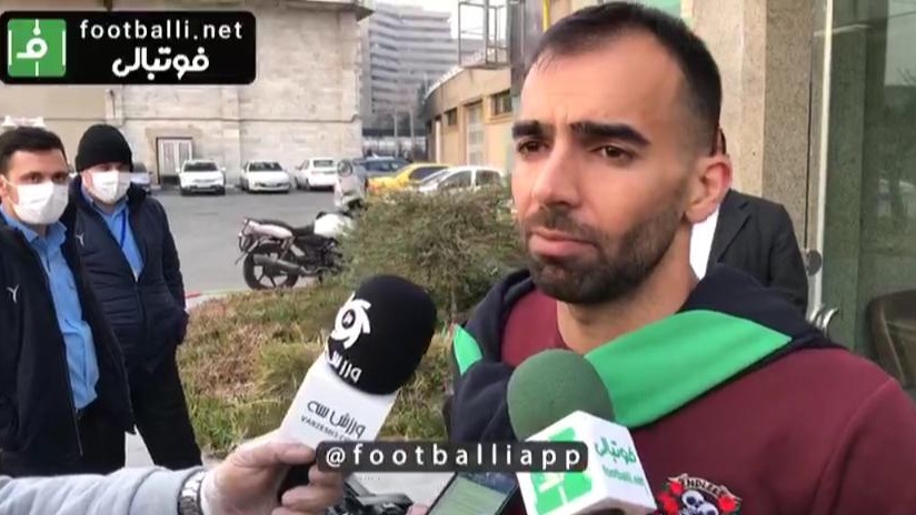 اختصاصی/ صحبت های میلاد جهانی بعد از بازی سایپا - نفت آبادان