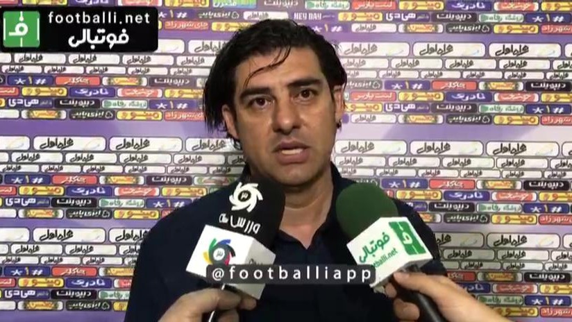 اختصاصی/ صحبت های بهنام سراج مربی نفت آبادان بعد از بازی با سایپا