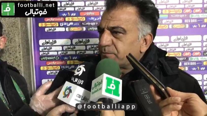 اختصاصی/ صحبتهای بیژن طاهری مربی سایپا بعد از بازی با نفت آبادان