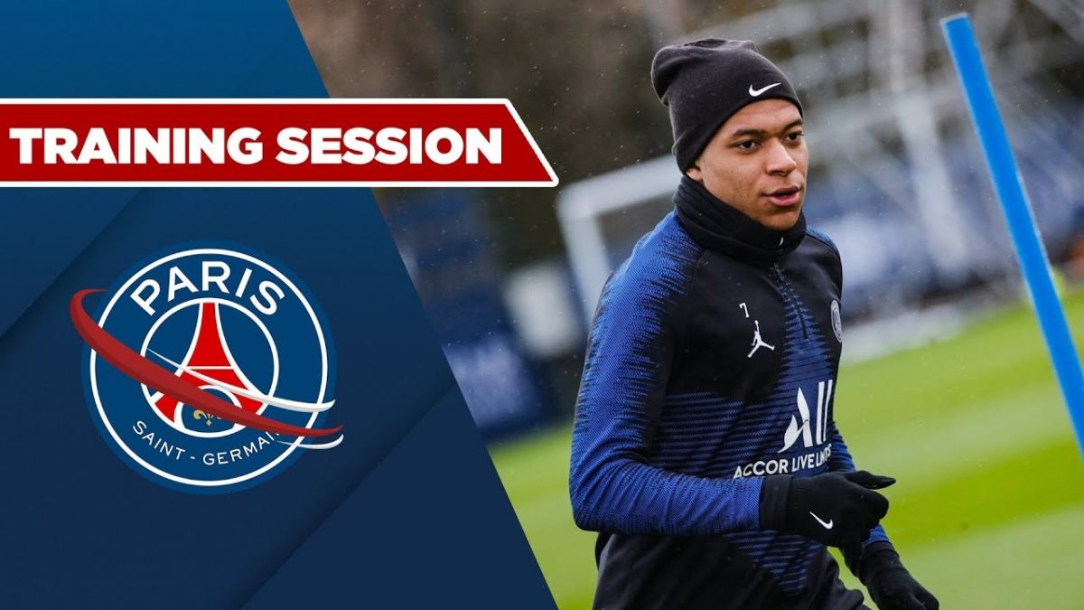 آخرین تمرین پاری سن ژرمن پیش از بازی با دیژون