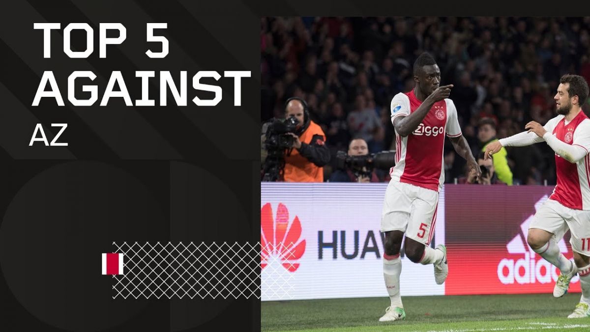5 گل برتر آژاکس مقابل آلکمار