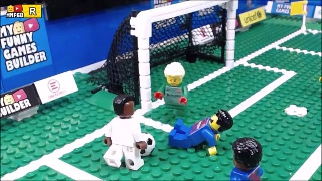 شبیه سازی بازی رئال مادرید 2-0 بارسلونا با عروسک لگو
