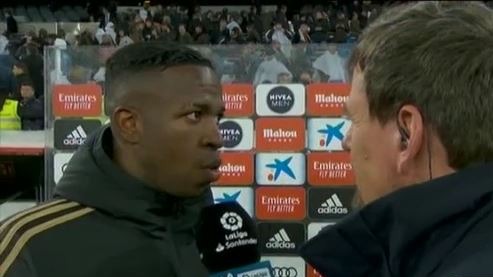 وینیسیوس: رونالدو در بین نیمه ال کلاسیکو به رختکن رئال آمد و به ما روحیه داد