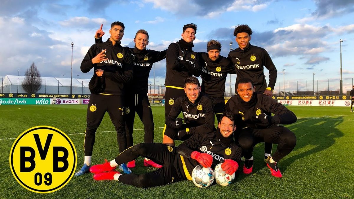 تمرین دورتموند ّبرای تقابل با مونشن گلادباخ
