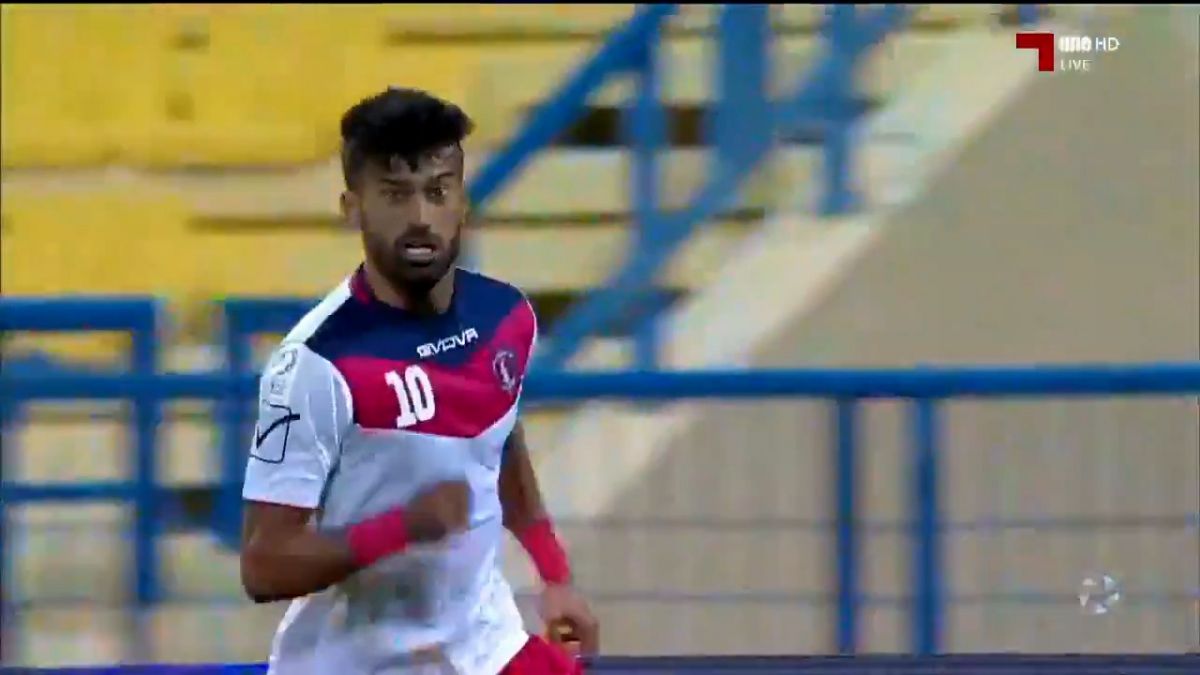 گل دوم الشحانیه به ام صلال توسط رامین رضاییان