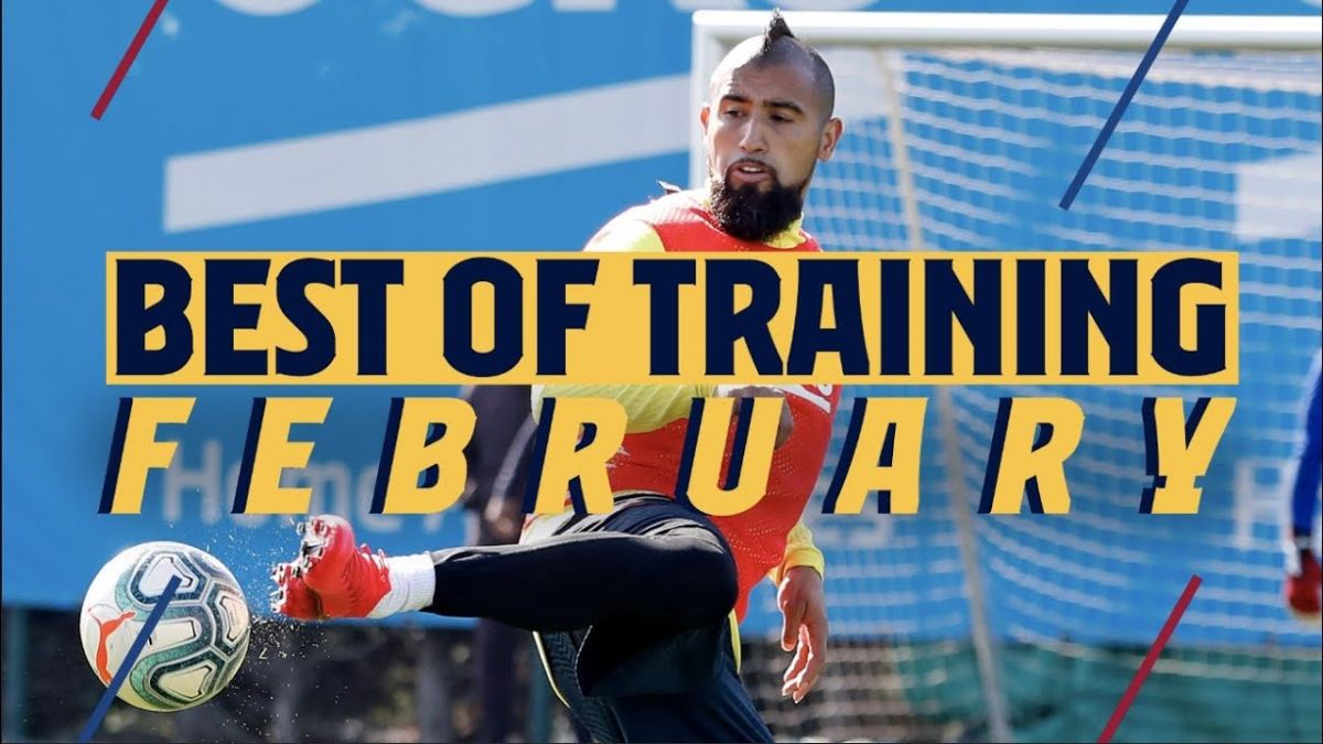 لحظات برتر تمرینات بارسلونا در ماه فوریه 2020