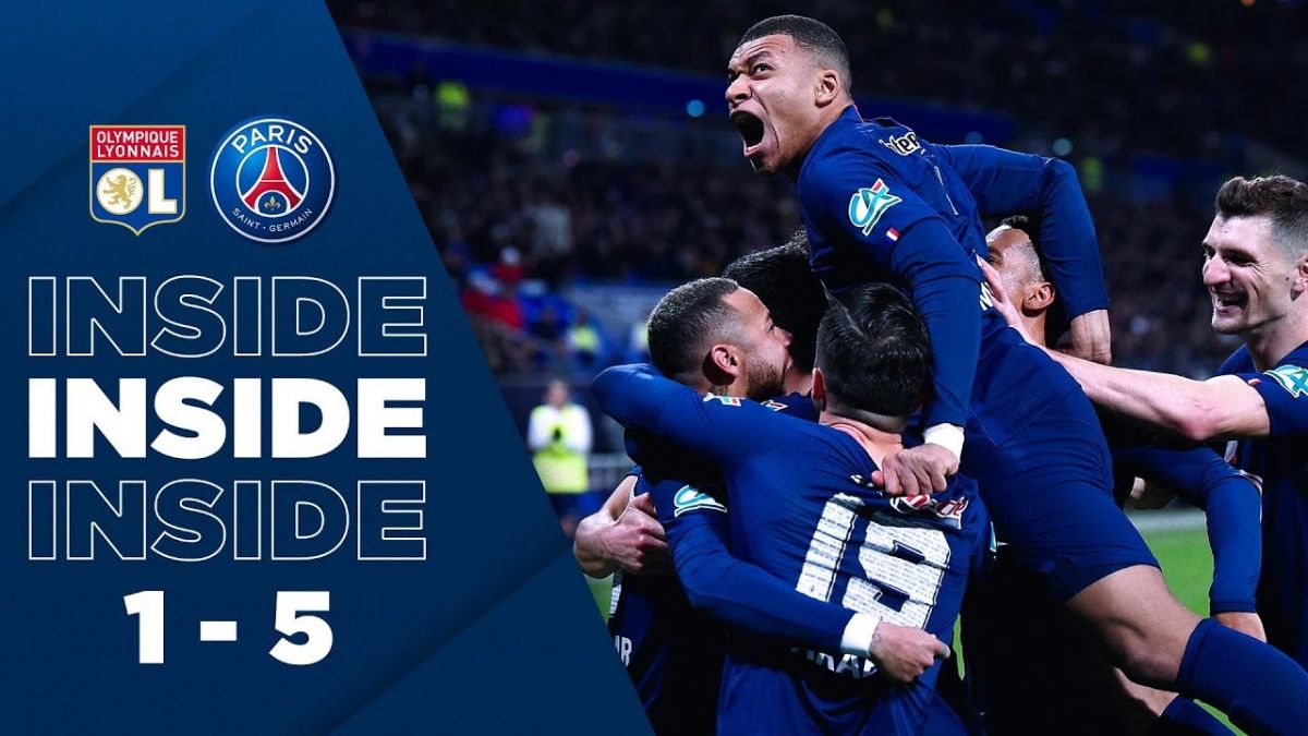 حواشی بازی لیون 1-5 پاری سن ژرمن از نگاه دوربین پاریسی ها