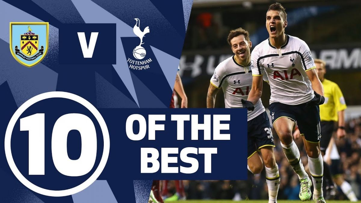 10 گل برتر تاتنهام مقابل برنلی