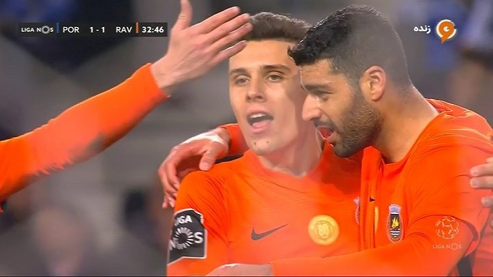 گل اول ریو آوه به پورتو (گل دیدنی مهدی طارمی)