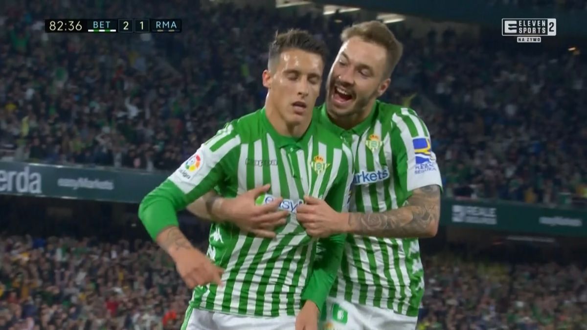 گل دوم بتیس به رئال مادرید (کریستین تیو)