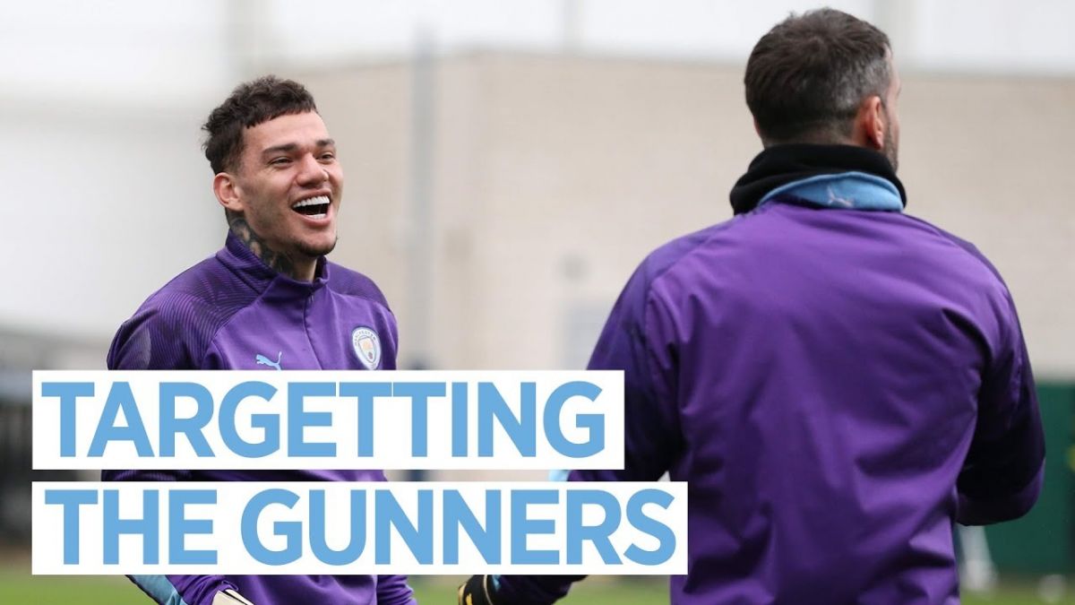 آخرین تمرین منچستر سیتی برای تقابل با آرسنال