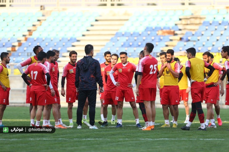 گزارش تصویری تمرین چهارشنبه پرسپولیس - 21 اسفند 1398