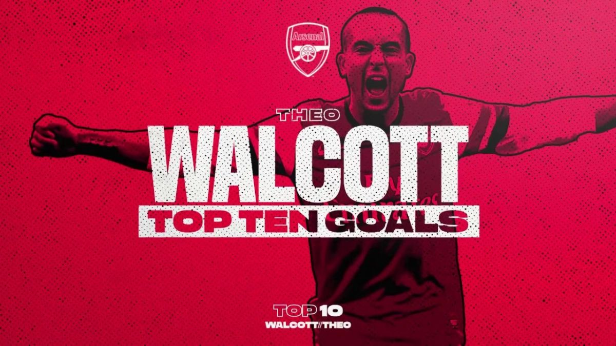 10 گل برتر تئو والکات در آرسنال