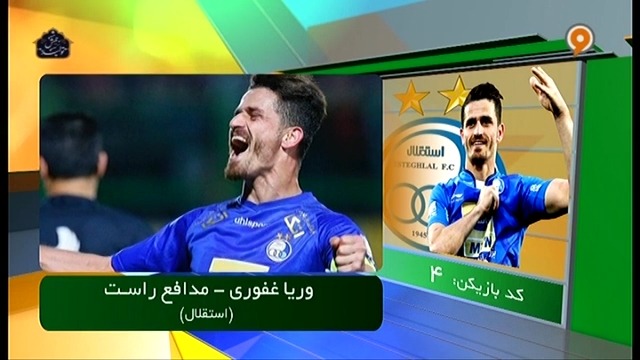 برترین مدافعان راست فوتبال ایران در سال 1398