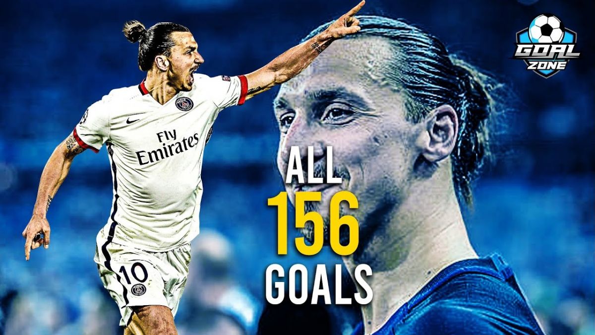 همه 156 گل زلاتان برای پاری سن ژرمن