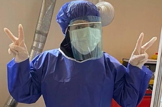 بی واسطه با دختر وزنه برداری که پرستار کروناییها شد!