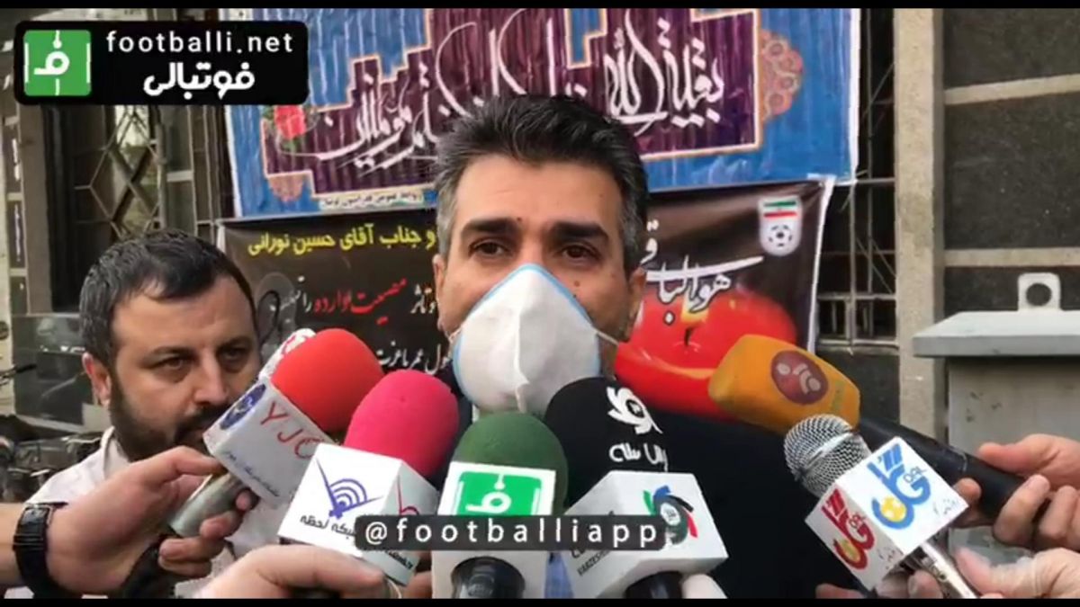 اختصاصی/ گفت و گوی علیرضا سهرابی رییس دپارتمان داوری با خبرنگاران