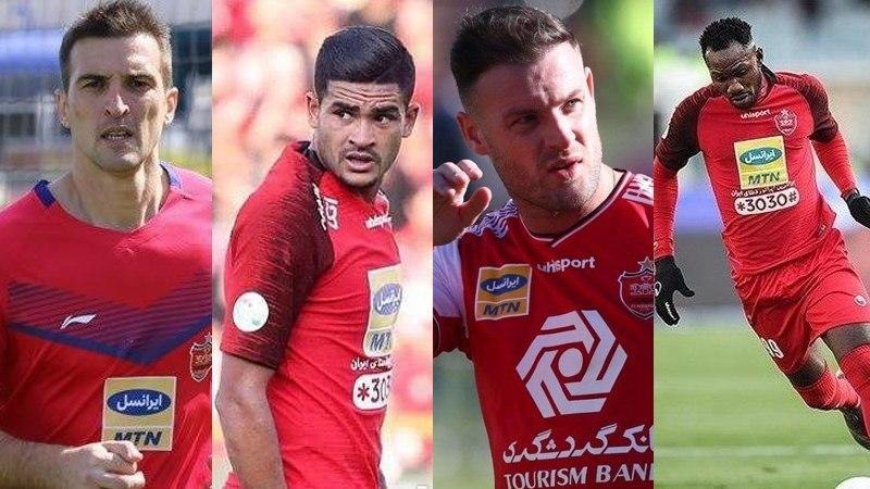 4 مهاجم خارجی پرسپولیس در یک و نیم فصل/ 1.5 میلیون دلار برای دو گل زده!