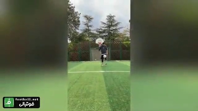 ناکامی پسر زیدان در انجام چالش گلزنی با حرکت برگردان