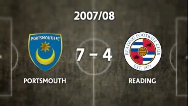 نوستالژی/ پورتموث ۷-۴ ردینگ (لیگ برتر انگلیس 2007-2008)