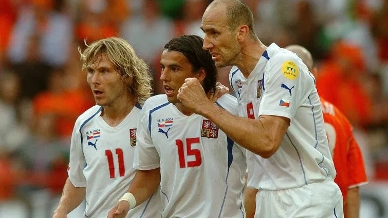 نوستالژی/ هلند 2-3 جمهوری چک (کامبک چک در یورو 2004)