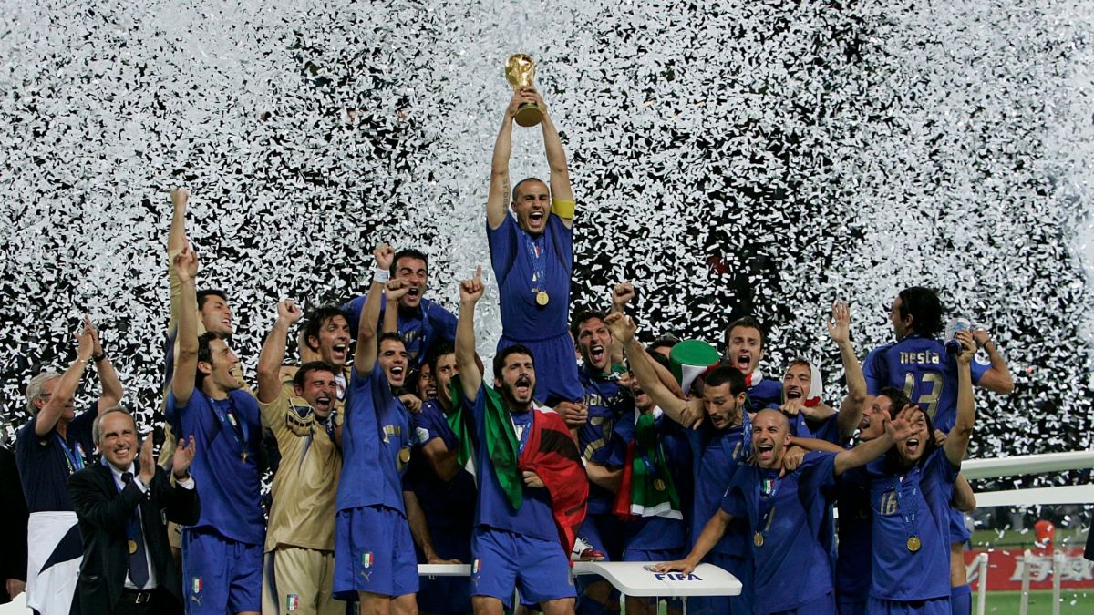 فینال هجدهمین دوره جام جهانی 2006: ایتالیا 1-1 فرانسه (پنالتی 5-3)