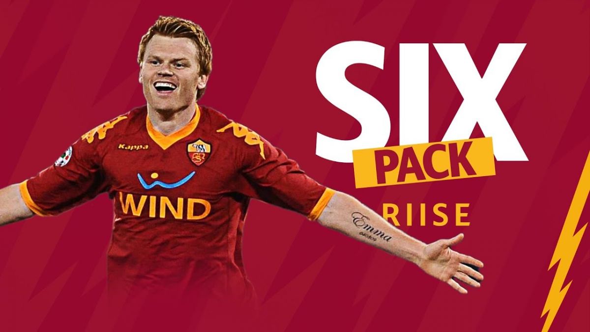 شش گل زیبای جان آرنه ریسه در دوران حضور در رم