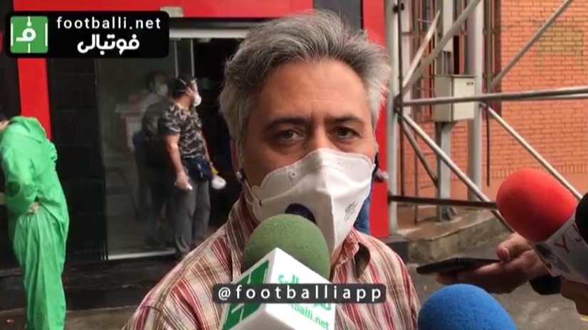 اختصاصی/ صحبت های دکتر حقیقت درباره انجام تست کرونا بازیکنان پرسپولیس