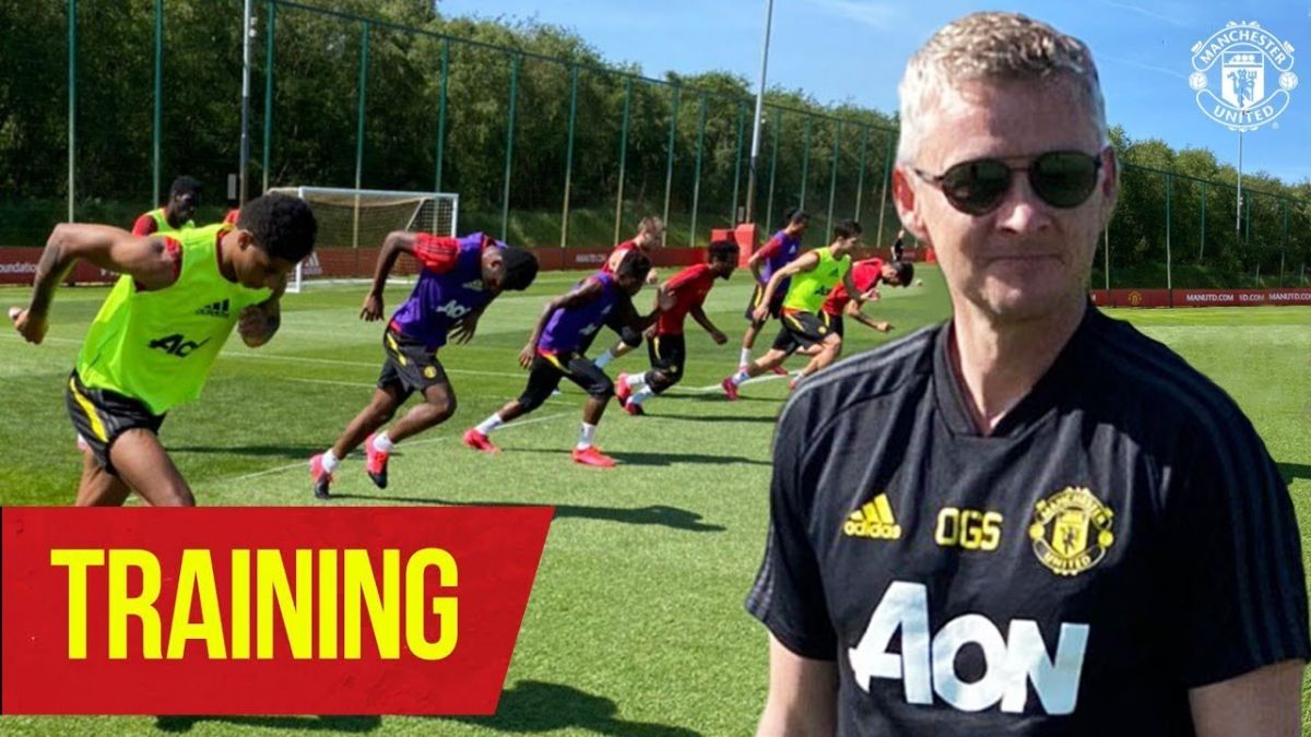 تمرین منچستر یونایتد (9 خرداد)