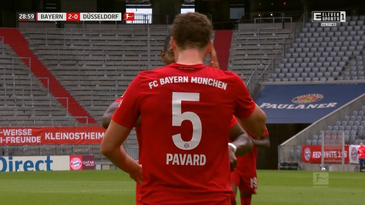گل دوم بایرن مونیخ به دوسلدورف (پاوارد)