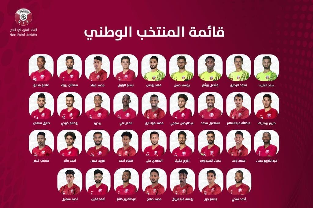 دعوت از 34 بازیکن به اردوی تیم ملی قطر!