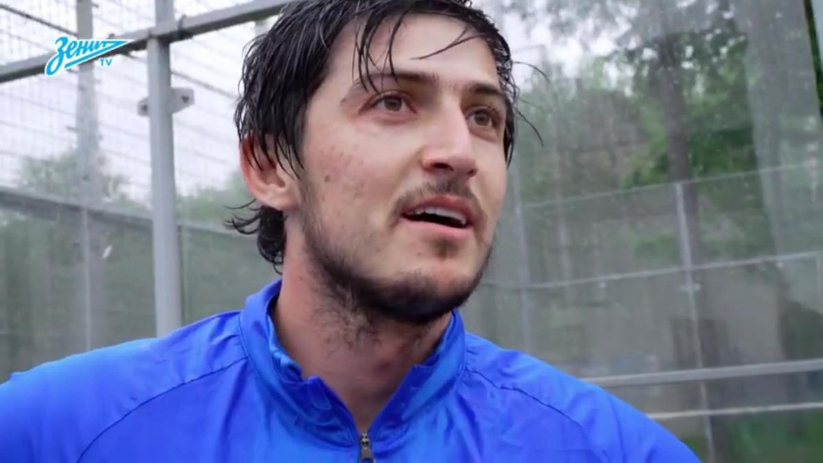 شوخی با سردار آزمون در تمرین زنیت