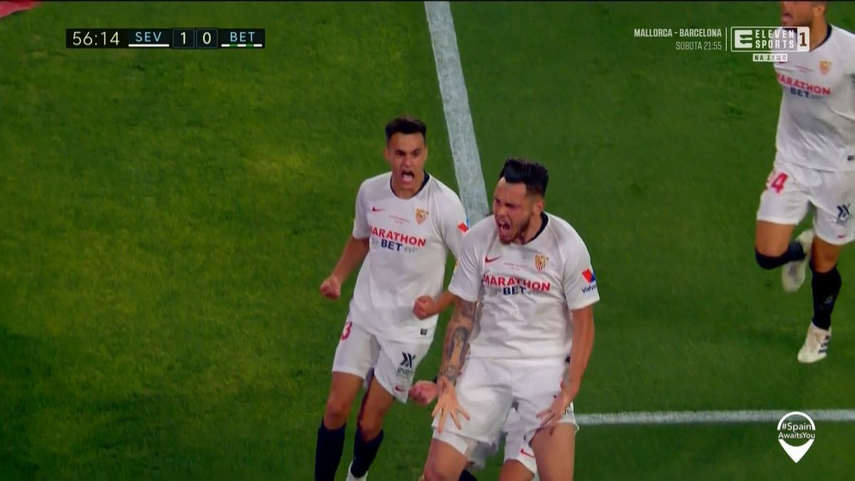 گل اول سویا به بتیس (اوکامپوس - پنالتی)