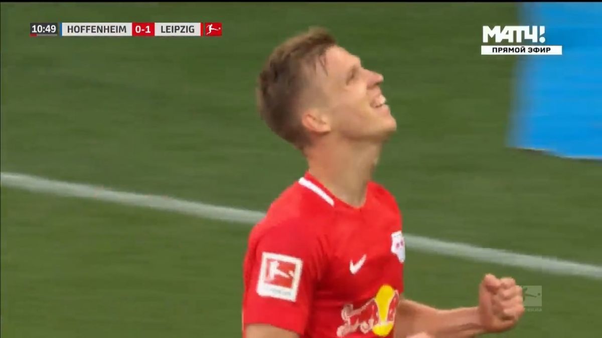 گل دوم آربی لایپزیش به هوفنهایم (دبل اولمو)