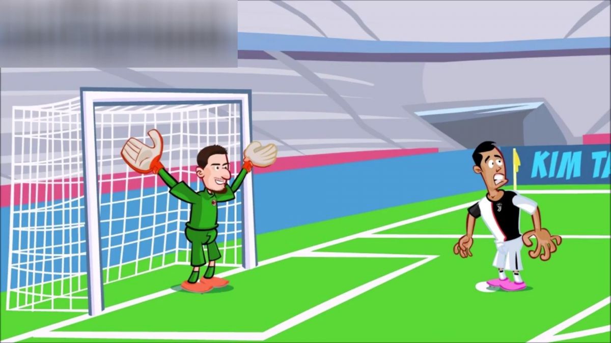 انیمیشن طنز بازی یوونتوس 0-0 میلان