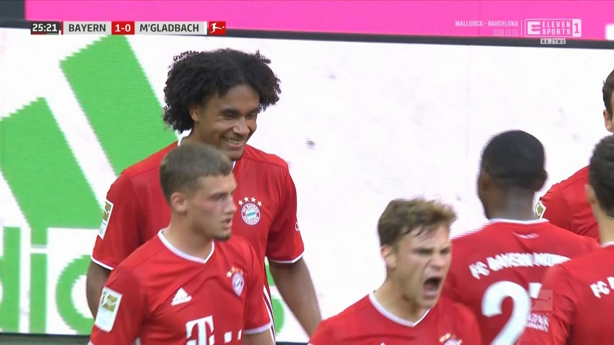 اشتباه عجیب زومر و گل اول بایرن مونیخ به مونشن گلادباخ (زیرکزی)