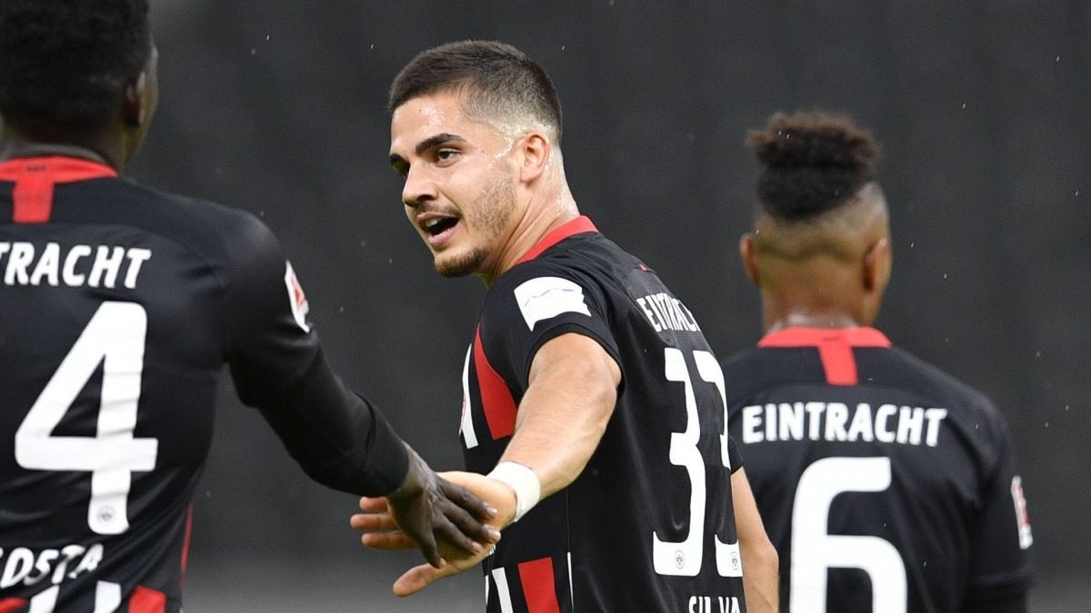 گل دیدنی آندره سیلوا در بازی هرتابرلین و اینتراخت فرانکفورت