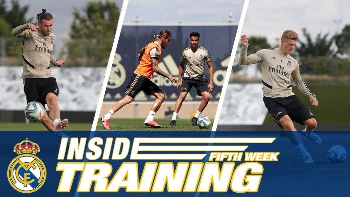 آخرین تمرین رئال مادرید برای تقابل با ایبار