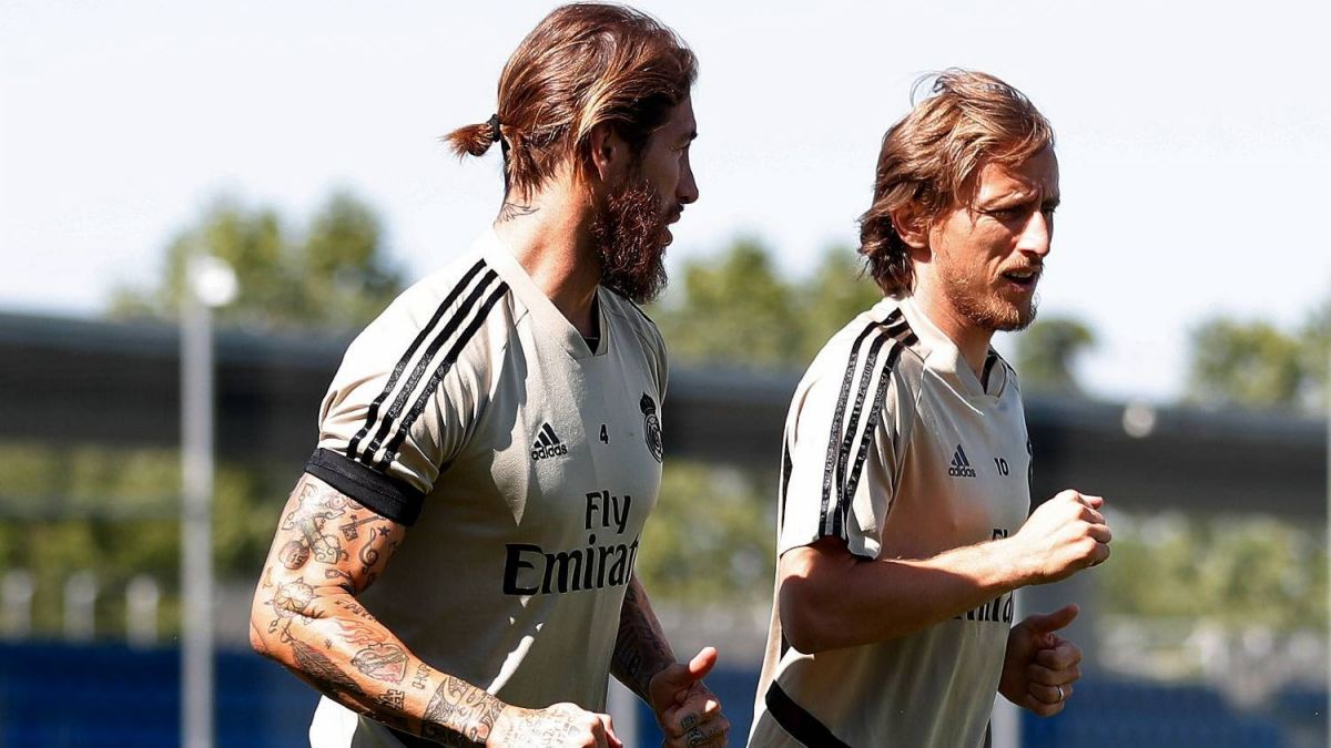 اولین تمرین رئال مادرید پس از برتری برابر ایبار